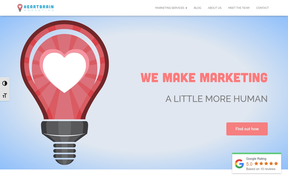 img of B2B Digital Marketing Agency - HeartBrain Marketing